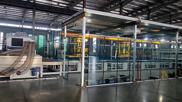 Dây Chuyền Sản Xuất Kính Dán Tự Động