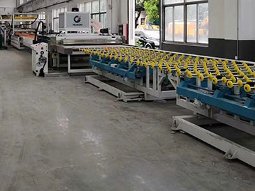 Dây chuyền sản xuất kính dán an toàn chống cháy