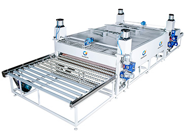 Máy ép con lăn nhiệt với bộ điều khiển nhiệt độ độc lập